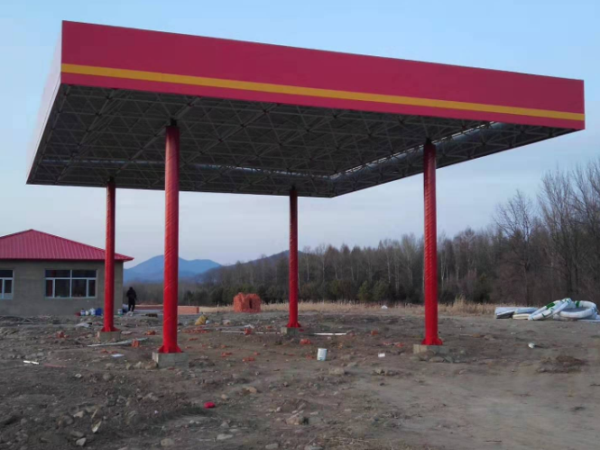 韶关加油站网架