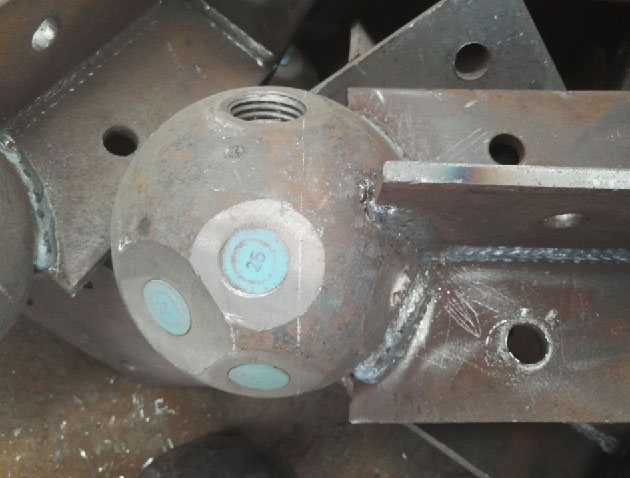 韶关螺栓球球塞，网架配件